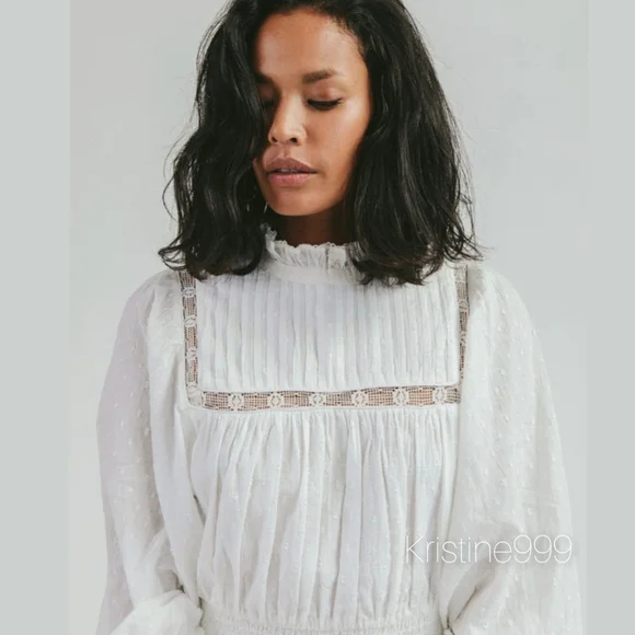 Cleobella Berit Mini Dress in Ivory White NEW - Picture 2 of 9